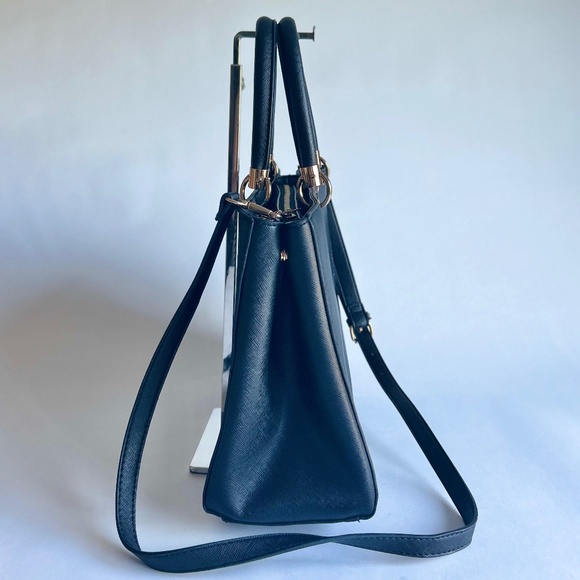 Carvela Black Crossgrain Leather Tote - Picture 4 of 14